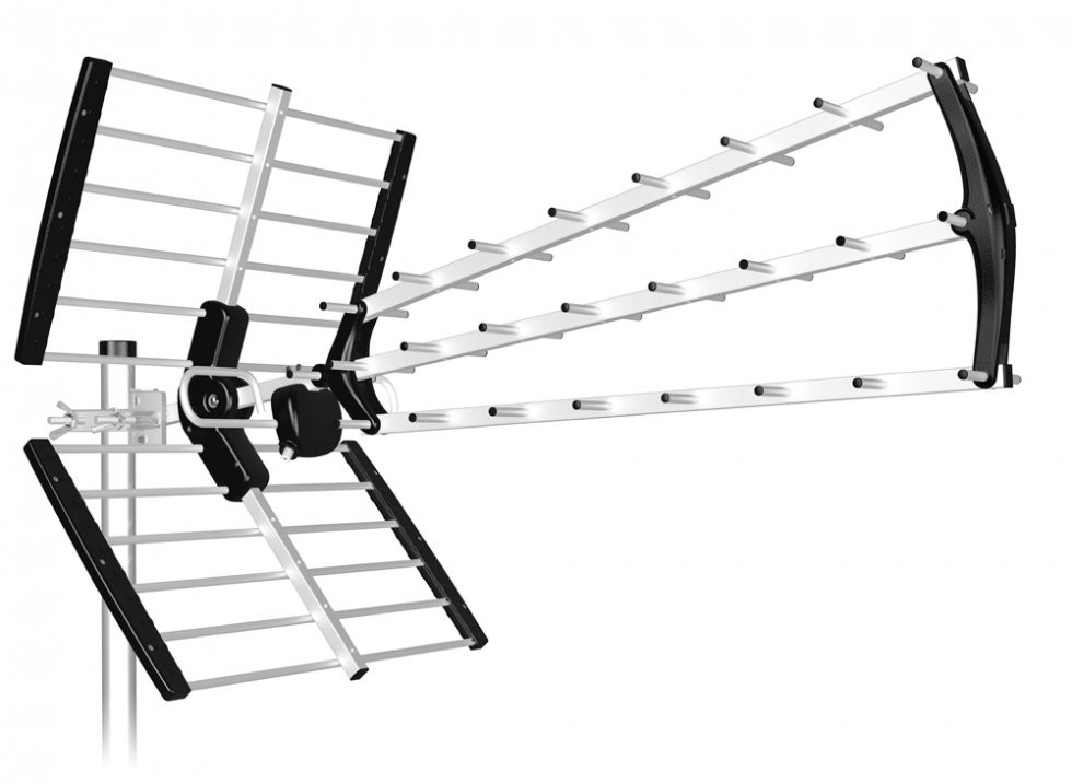 mejores antenas TDT. Antena TDT de alta ganancia BKM de Tecatel