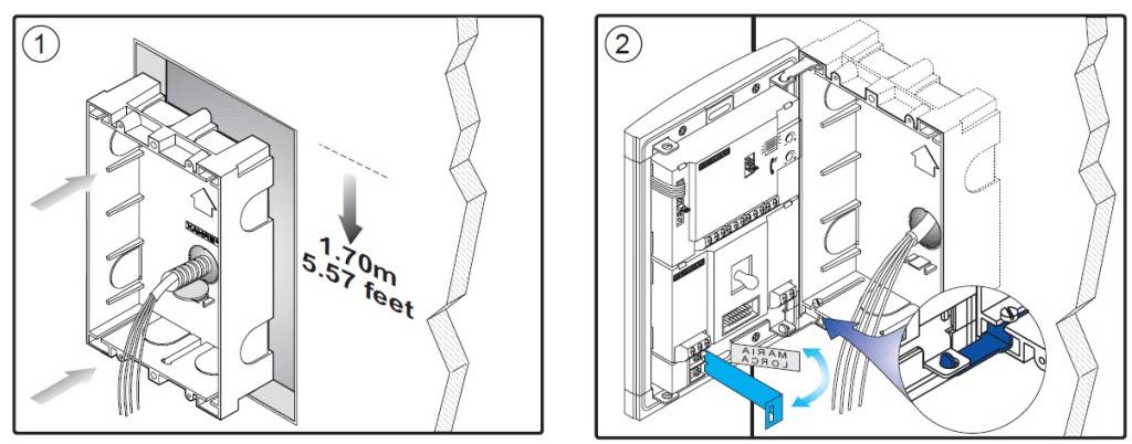 Instalación placa de calle