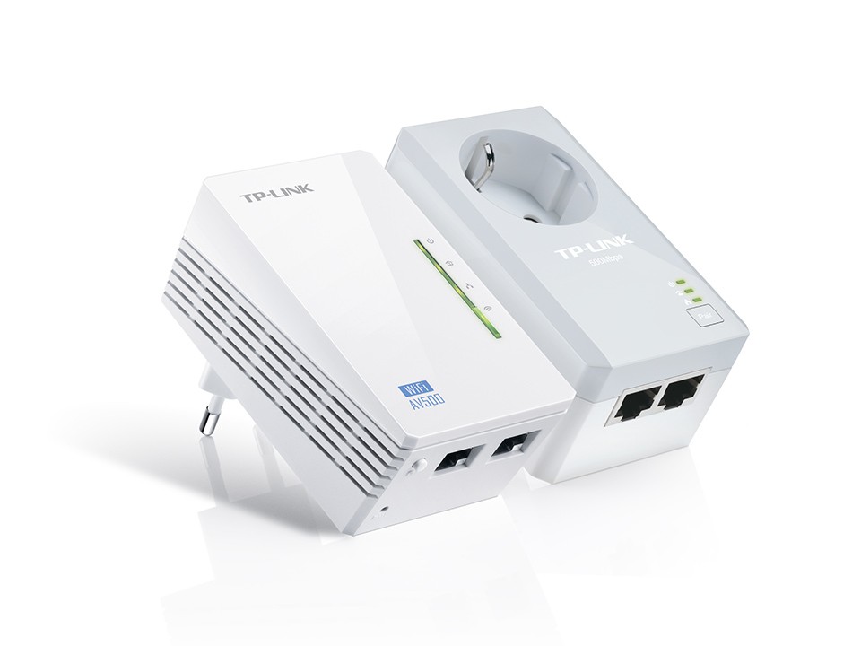 PLC POWERLINE WIFI DE 500 MBPS DE TPLINK