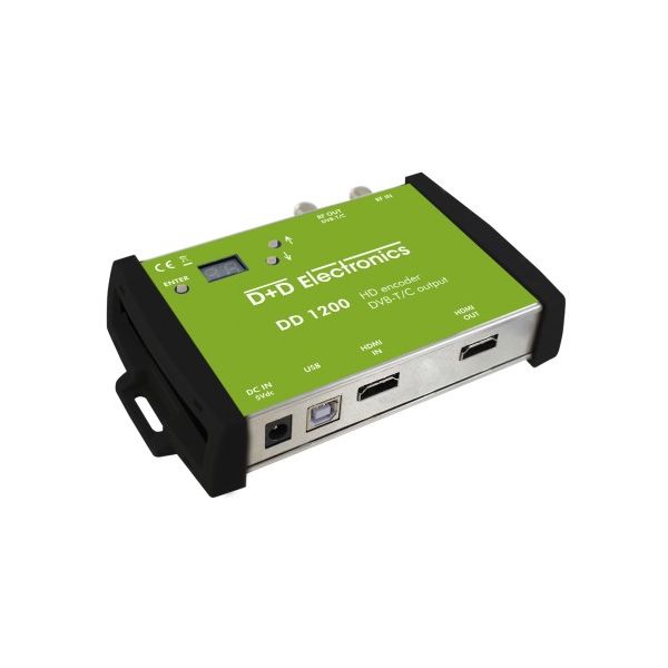 Digital HD DVB T QAM HDMI modulator with LOOP