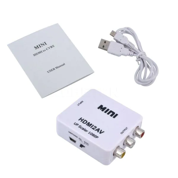 HDMI to RCA AV converter