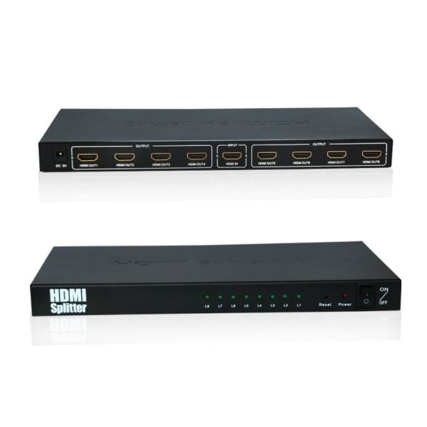 Hdmi splitter 1x8 deals
