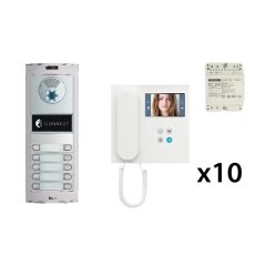Kit duox para 10 viviendas con monitor