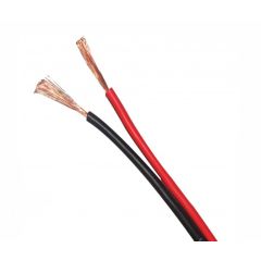 Parallel Cable Bicolor 2x0.75mm Red and Black