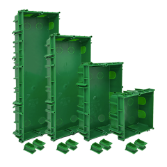 Flush Mount Box 4 Modules for Entrance Panels 3110/4A
