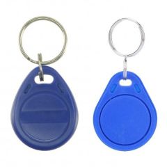 Blue Rewritable 125KHz RFID-EM Proximity Keyfob for OEM 