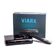 Receptor Satélite VIARK SAT 4K Multistream DVB-S2X WiFi IPTV