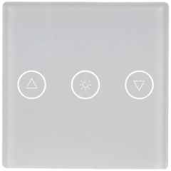 Panel de Interruptor de Persiana Blanco de A-SMARTHOME