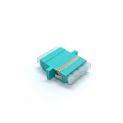 Fiber Optic Adapter LC/UPC Multimode Quadruplex OM3
