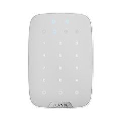 Wireless keyboard with AJAX reader Keypadplus White