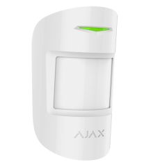 Detector PIR Volumétrico Doble Tecnología Blanco de Ajax