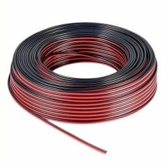 Cable Paralelo Rojo-Negro cobre LSZH Rojo/Negro 2x1mm Bobina de 100m