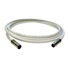 Coaxial extension cable 2.5m with IEC 90º male/female connector