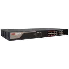 Switch 18 Ports 1Gb 16 POE 230W by Hikvision