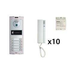 Kit Duox Connect para 10 Viviendas con Teléfonos de Fermax