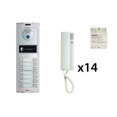 Kit duox connect para 14 viviendas con telefonillos