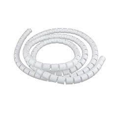 White Helical Ribbon (17 mm) 2.5 meters