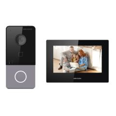 IP and Wifi Video Door Phone Kit with Street Panel with Mifare Reader and Monitor