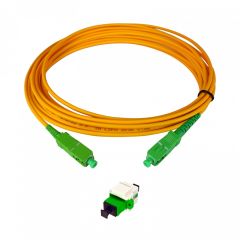 Cable Kit SC/APC, Keystone and Televes Fiber Optic Adapter