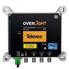 Indoor Overlight Optical Transmitter CWDM SC/APC 1550nm/9dB Televes