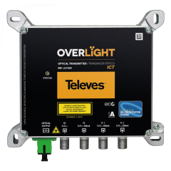 Indoor Overlight Optical Transmitter CWDM SC/APC 1310nm/10dB Televes