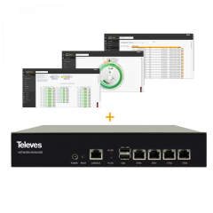 Servidor Lite para monitorización de redes GPON. Incluye Software y licencias hasta 128 dispositivos.