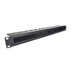 Cable Passage Panel for 19'' 1U Rack with 1 Slot with Brush by Televes