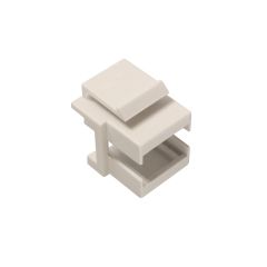 Keystone Module for Adaptation SC Simplex or LC Duplex Female Fiber Optic Sockets of Televes