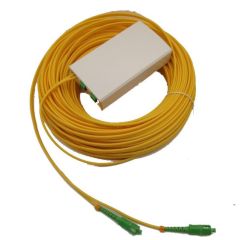 PAU FO 2 Salidas SC/APC + Cable de 2 FO Preconectorizado en 2 Extremos 50m LSZH 3mm de Gtlan