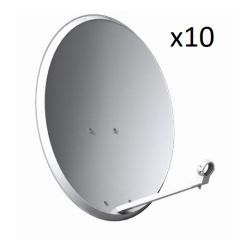 Satellite Dish 60cm steel Tecatel Box 10 Units