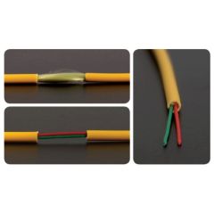 Fiber Optic Cable 2 singlemode fibers Interior LSFH 300 meters