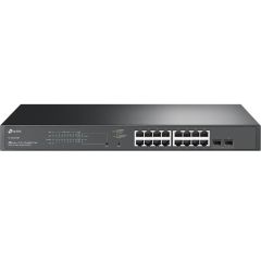 Manageable Switch 16 Ports 1Gb POE+ and 2 SFP Gb 150W Omada by Tp-Link
​