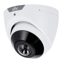 Turret IP Camera 5Mpx Fixed 1.6mm IR 20m AI Wide Angle Prime by Uniview