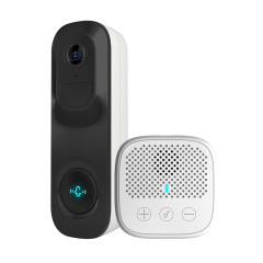 WiFi/IP Camera 3Mpx Fixed 2.8mm IR5m PIR SD Sensor 5200mAh Battery and VicoHome Doorbell