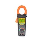 Pinza Vatimétrica y Armónicos Monofásica y Trifásica Balanceada 600V/2000A USB
