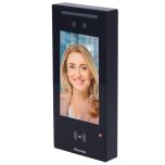 Control de Acceso MF, NFC, Bluetooth, QR, Facial y Códigos Temporales Pantalla 5'' POE Exterior de Akuvox