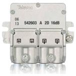 Mini Derivador TDT-SAT EasyF 2D 16dB Televes 542603