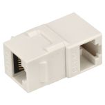 NIMO CON1330 – Adaptador Keystone Cat.6A UTP 90° hembra-hembra (blanco)