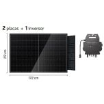 Kit Solar para Balcon con 2 Placas Rígidas 800W de Engel