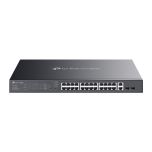 Switch Gestionable 28 Puertos 1GB: 24 POE+, 2xRJ45 y 2xSFP/RJ45 Combinado 1GB 384W Omada de Tp-Link