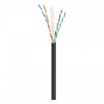 Cable UTP Cat.6 Fca Exterior PE Negro 305m Televes 212201