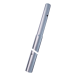 Mástil de 3 metros de largo x 45 mm de diámetro x 2 mm de espesor.
