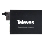 Conversor de Medios RJ45 -FO Monomodo SC/UPC TX:1550nm RX:1310nm de Televes