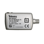Filtro 5G de interior con DC Televes 403201