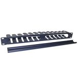 Openetics Horizontal Cable Management Panel with 1U Lid for 19'' Racks