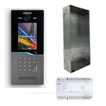 Kit Placa + Caja de Empotrar Cora + Alimentador de Fermax