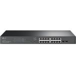 Manageable Switch 16 Ports 1Gb POE+ and 2 SFP Gb 150W Omada by Tp-Link
​