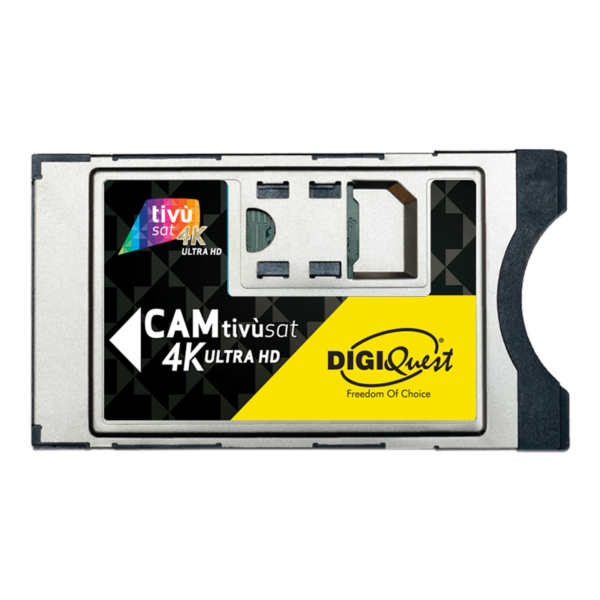 Aggiornamento Cam C.I+ 4K Ultra HD Tivusat
