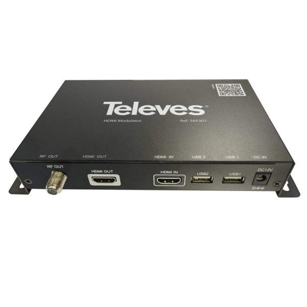 Encóder/Modulador Televes 585301 HD a DVB-T con paso HDMI TDTprofesional