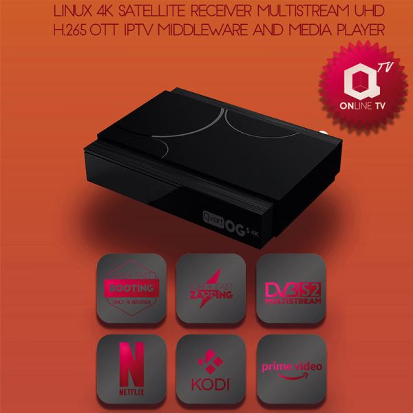 Qviart DUAL - Receptor satélite y TDT 4K UHD Linux Enigma2 + Android 9.0* -  Qviart DUAL - Receptor satélite y TDT 4K UHD Linux Enigma2 + Android 9.0*